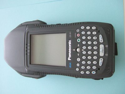 Panasonic CF-P1 mit Scanner  Panasonic CF-P1 mit Scanner (C) derago 2008